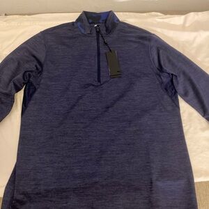 NWT Greyson dark blue Quarter-Zip Pullover size L